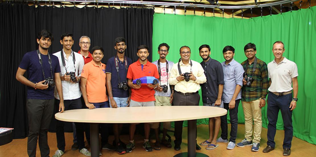 Estudiantes de India aprenden diseño e impresión en 3D en la UCAM
