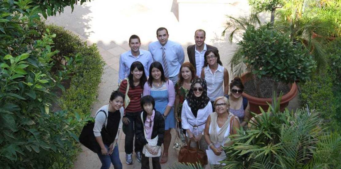 Estudiantes del sudeste asiático aprenden español en la UCAM