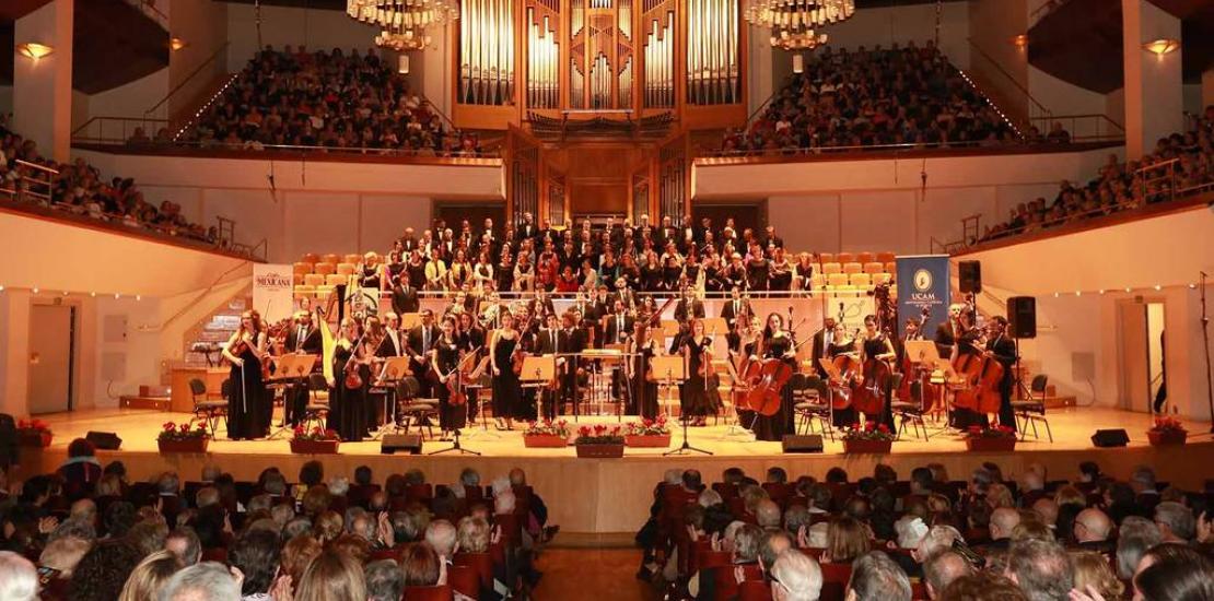 Exaltación murciana en el Auditorio Nacional de mano de la Sinfónica de la UCAM