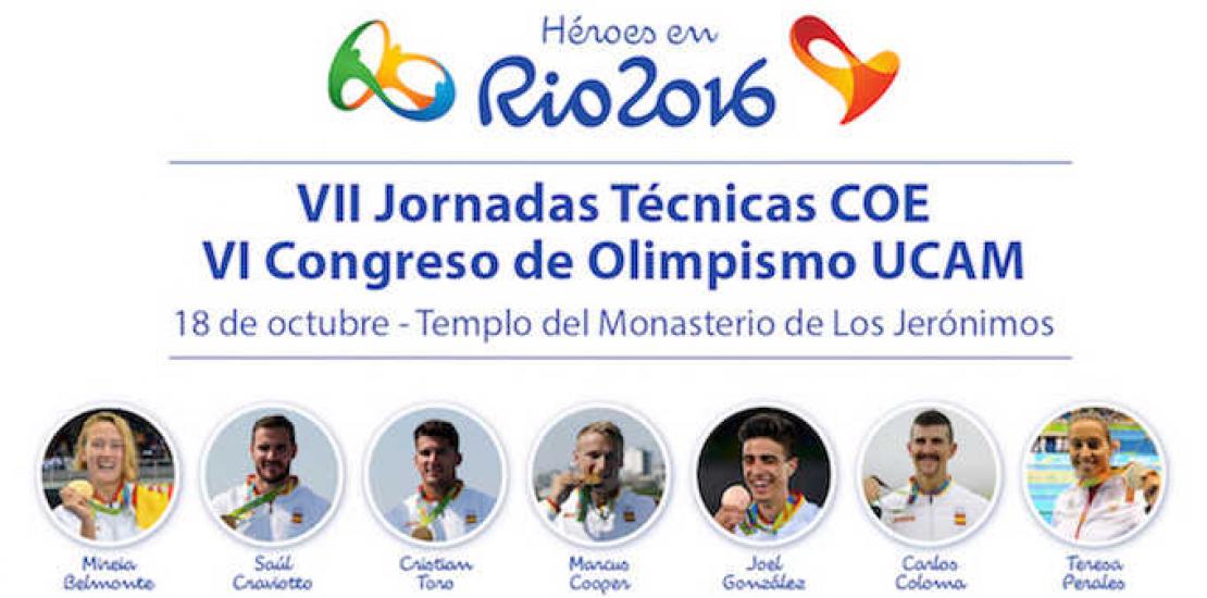 La UCAM se viste de olimpismo recibiendo a siete de los medallistas de Río 16