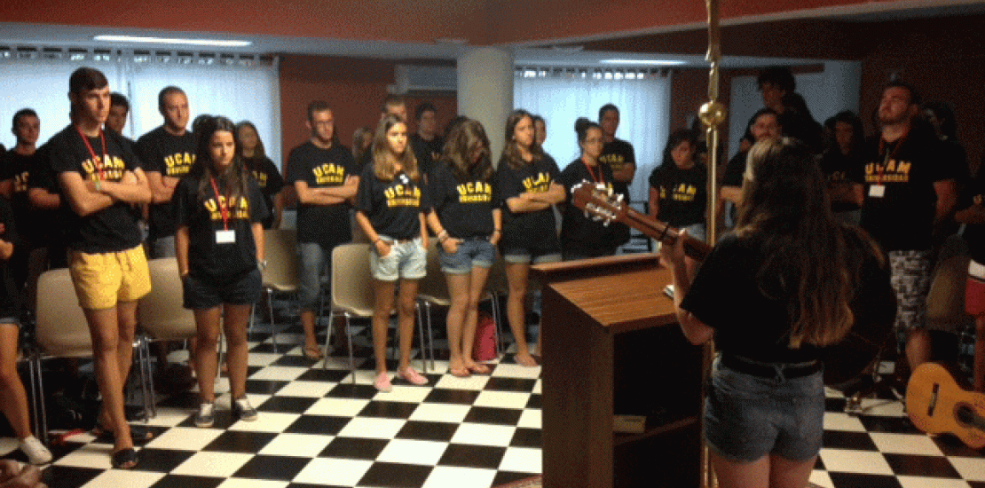 La UCAM, presente en la Jornada Pastoral Juvenil (JPJ) 2013