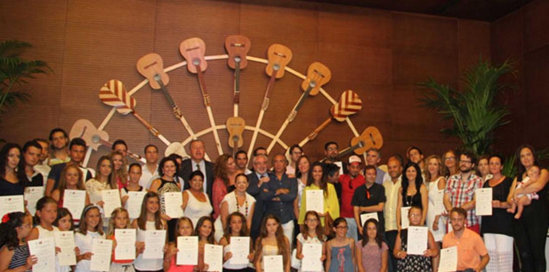 Estrella Morente participa en la clausura del curso de la Escuela de Arte Flamenco