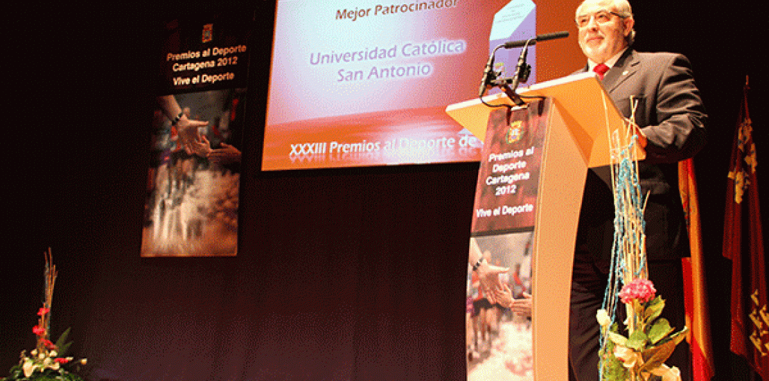 La UCAM, premiada en la Gala del Deporte de Cartagena