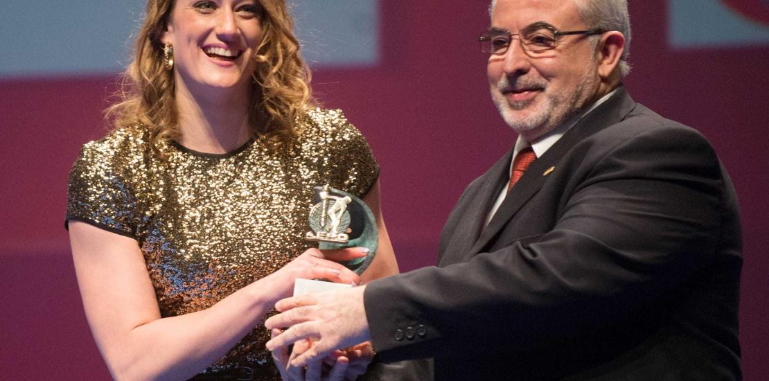 Mireia Belmonte, premiada en la Gala Nacional del Deporte