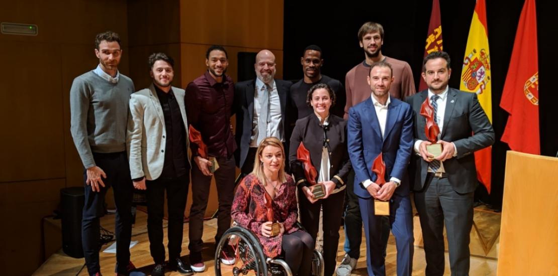 La UCAM brilla en la Gala del Deporte 2018 de la Región de Murcia