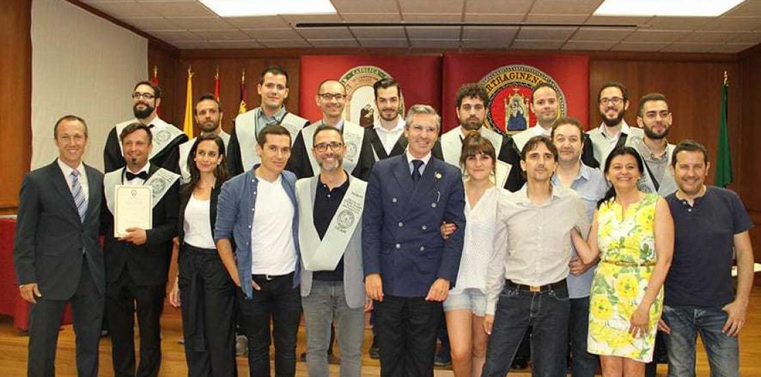 El presidente de Sony Music Iberia, padrino de los alumnos del Máster de Ingeniería de Sonido y Producción Discográfica de la UCAM