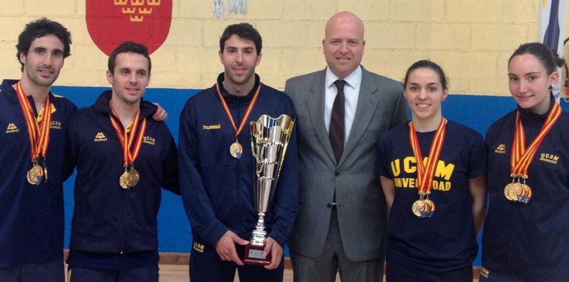 La UCAM se lleva las seis medallas de oro en juego