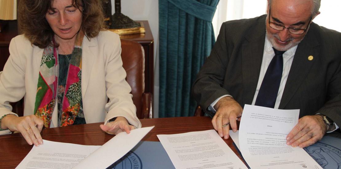 La UCAM y el consorcio público Casa Mediterráneo rubrican su compromiso