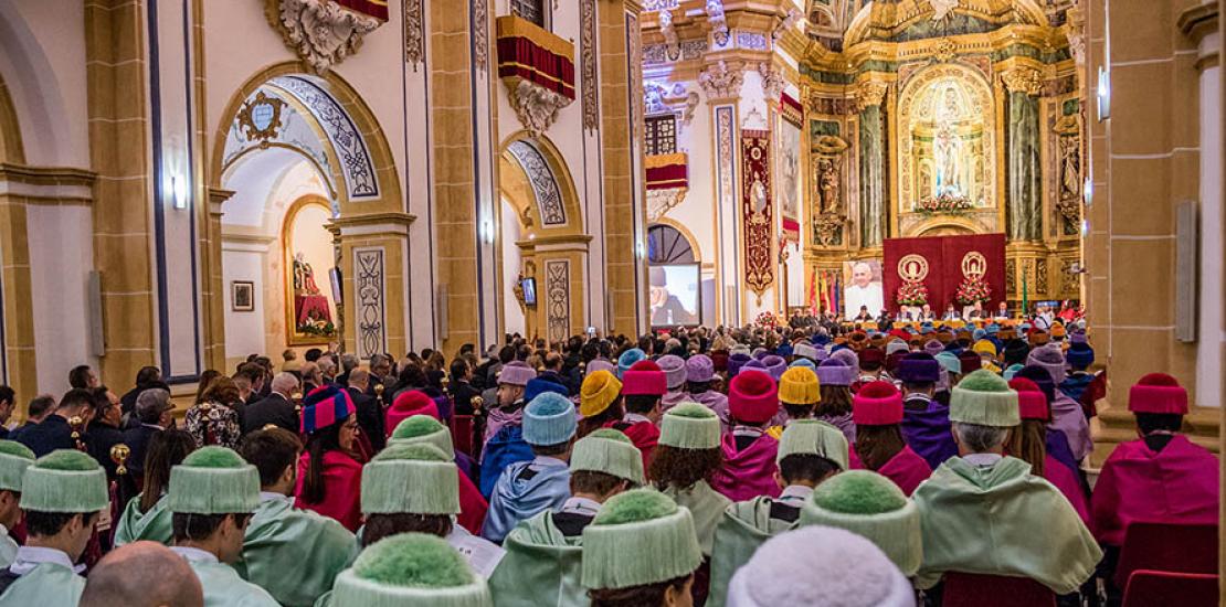 La UCAM celebra la festividad de su patrón