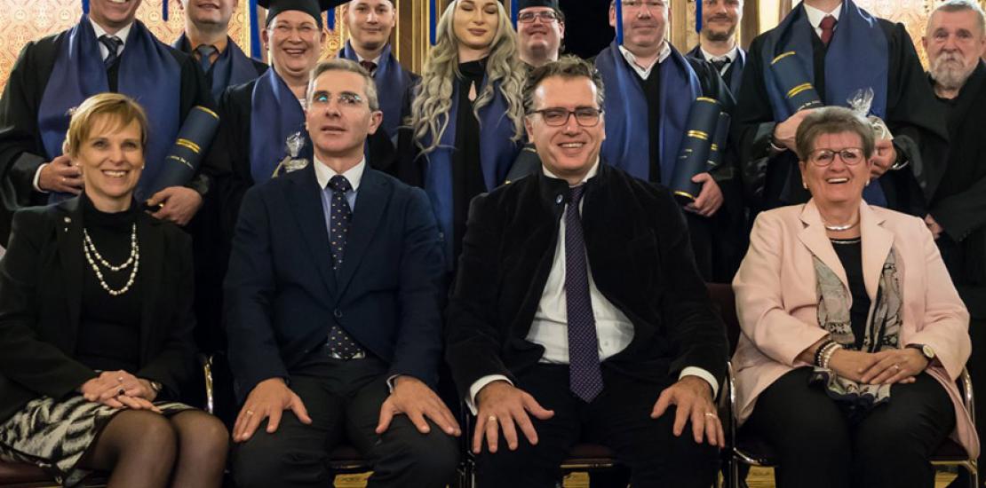 La UCAM gradúa en Austria a sus alumnos de los másteres en MBA y Gestión y Resolución de Conflictos 