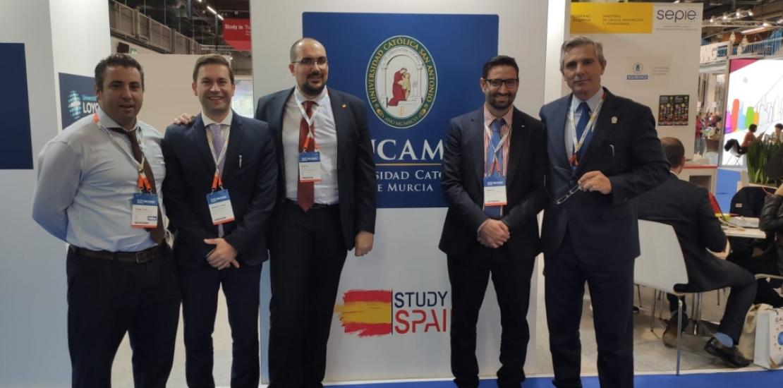 La UCAM participa en la feria de universidades más importante de Europa