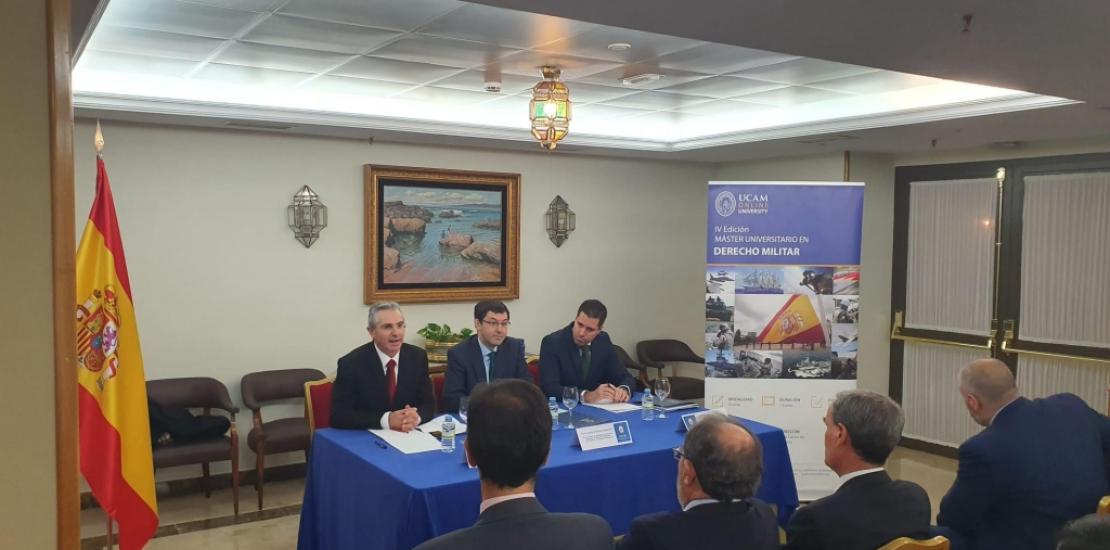 El Máster en Derecho Militar de la UCAM inicia su IV edición