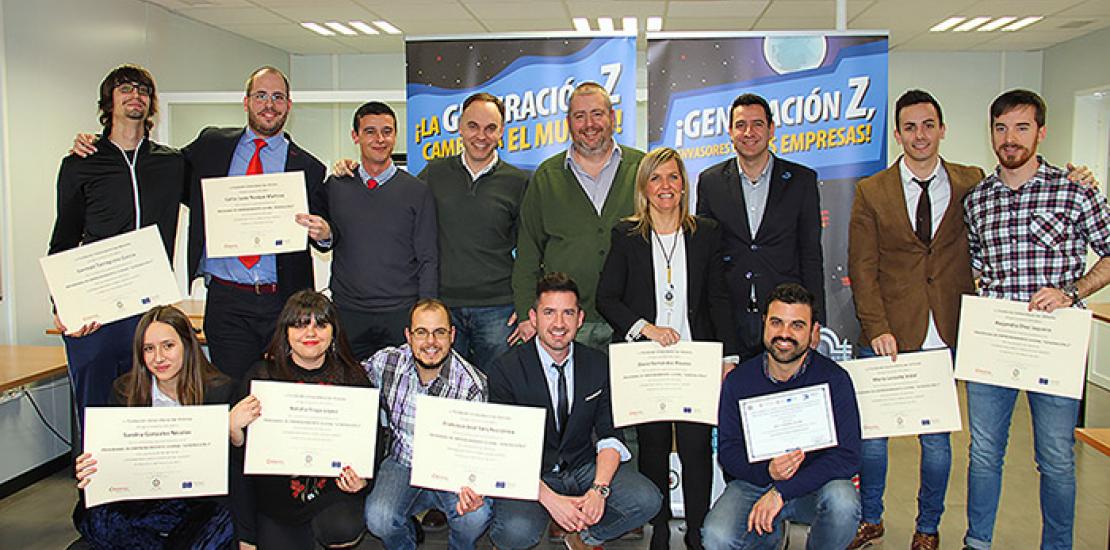 La UCAM cierra Generación Z con 30 iniciativas de negocio de jóvenes desempleados