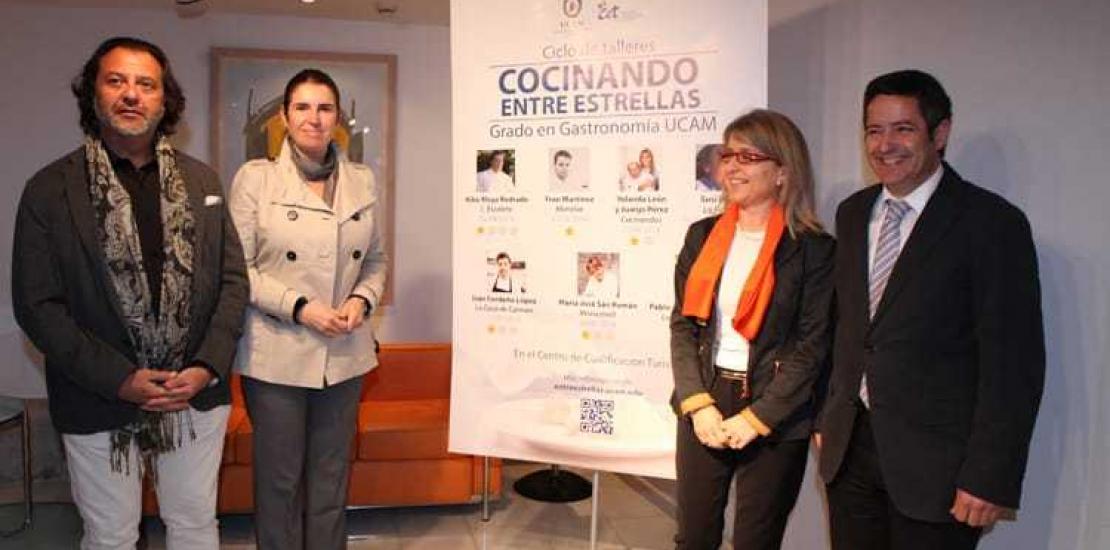 La UCAM y el CCT reunirán a varios de los mejores chefs de España