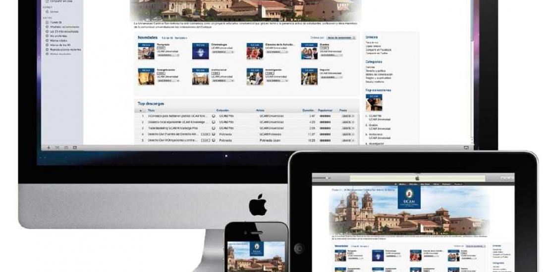 Los alumnos de la UCAM dispondrán de contenido formativo en iTunes U