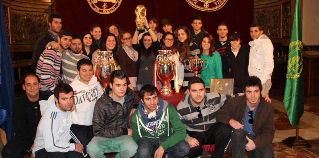 Campeones de Europa y del Mundo por un día