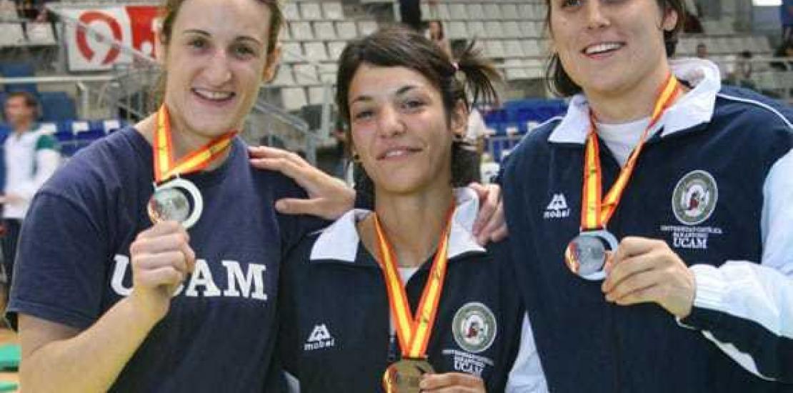 La judoka de la UCAM, Leyre Iglesias, bronce en los Juegos del Mediterráneo