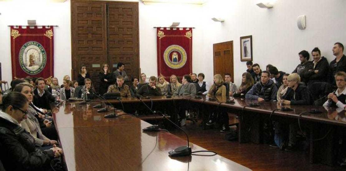 La UCAM acoge a estudiantes de la prestigiosa universidad alemana FOM