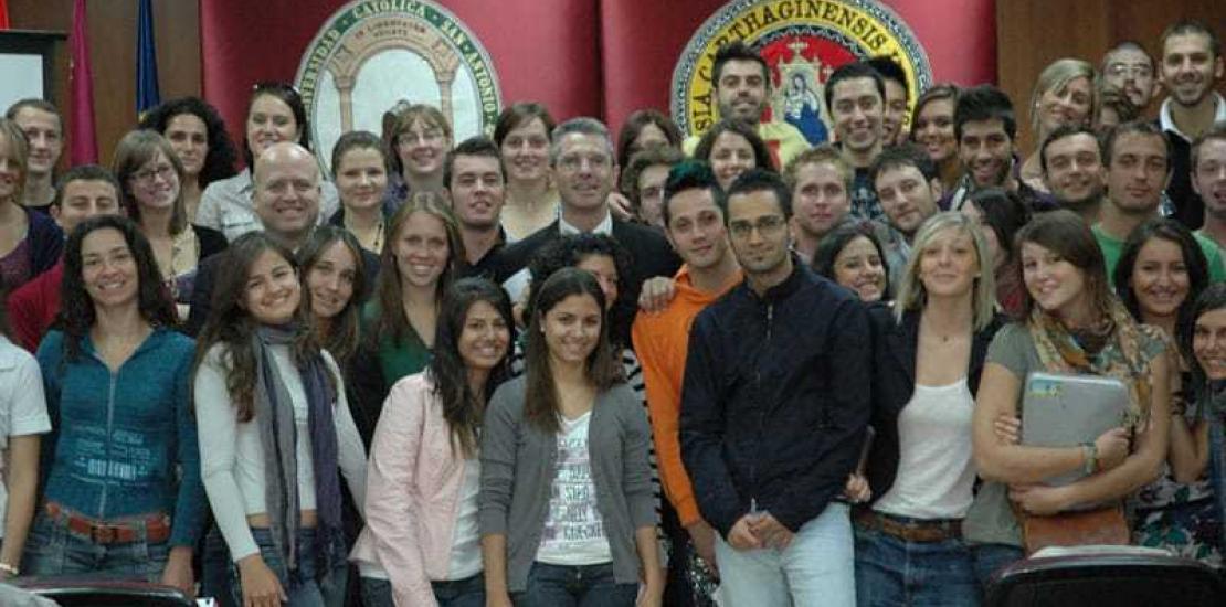 La UCAM acoge a sus alumnos Incoming
