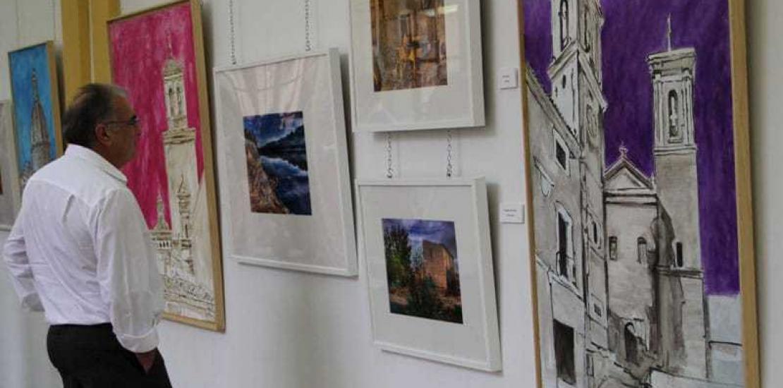 La UCAM acoge la `Exposición Homenaje a la Región de Murcia´