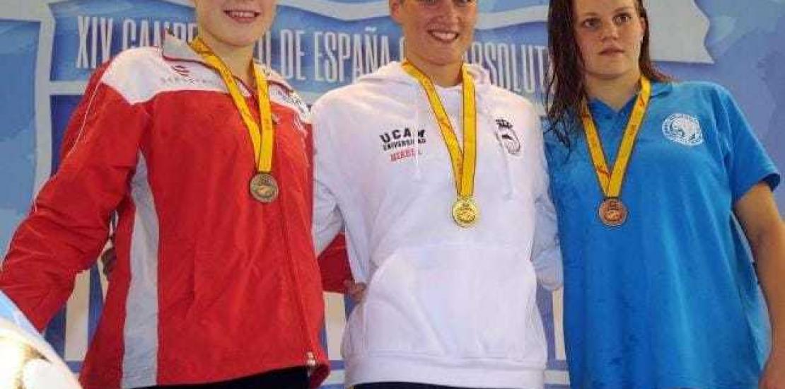 La UCAM arrasa en los Campeonatos de España de Natación