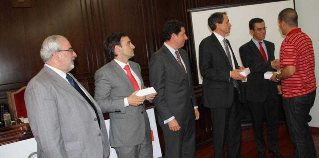 La UCAM, Banco Santander, la EPT y Vodafone, presentan un Proyecto Piloto NFC