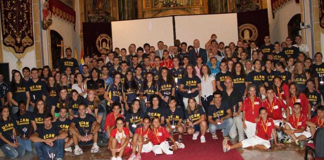 La UCAM, campeona absoluta de España Universitaria en Deportes