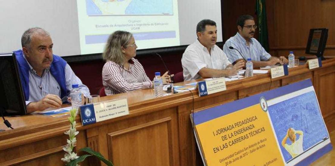 La UCAM celebra la I Jornada Pedagógica de la Enseñanza en las Carreras Técnicas