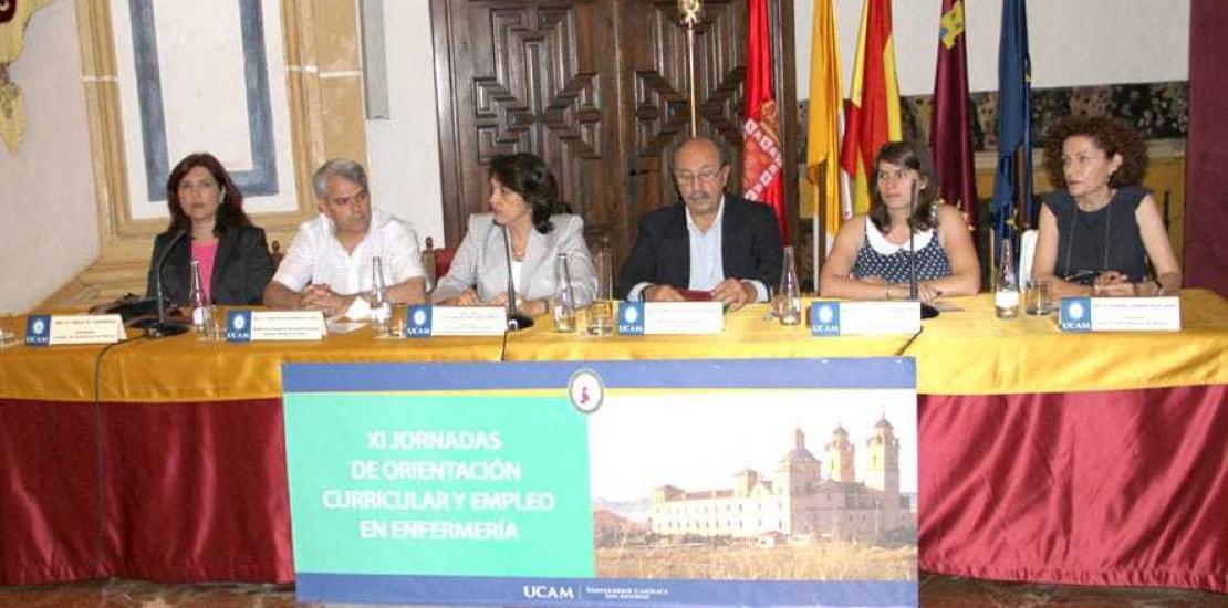 La UCAM celebra las XI Jornadas de Orientación Curricular y Empleo en Enfermería
