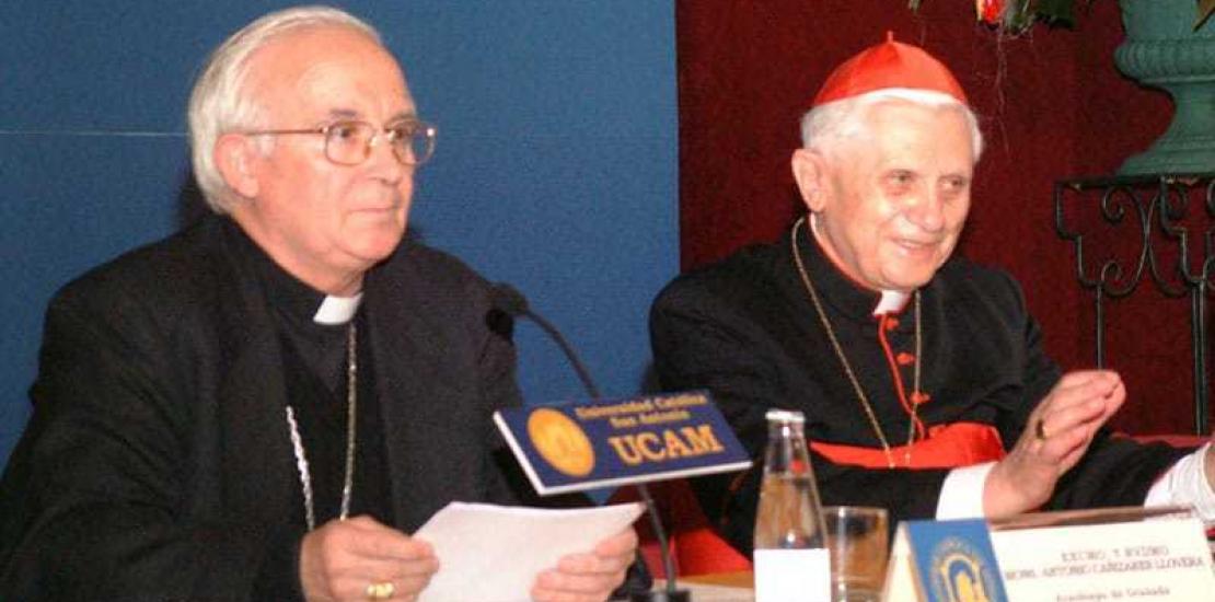 La UCAM celebrará un Congreso Mundial en homenaje a Benedicto XVI