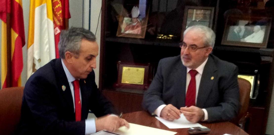 La UCAM crea dos cátedras con el COE y el Atlético de Madrid