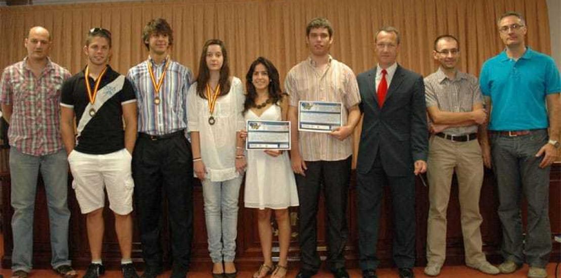 La UCAM entrega los premios de la V Olimpiada de Teleco