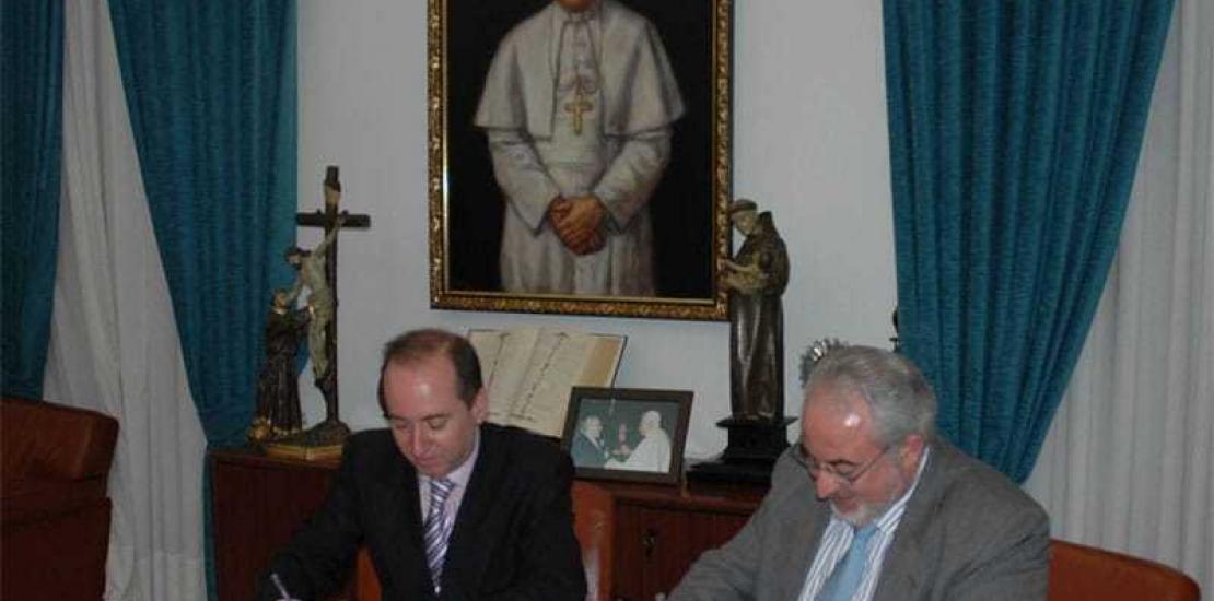 La UCAM firma un convenio con el Colegio de Titulados Mercantiles de la Región