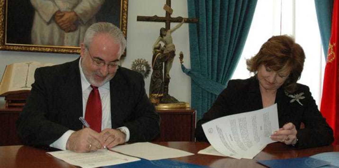 La UCAM firma un convenio con la Asociación Española de Prensa Deportiva