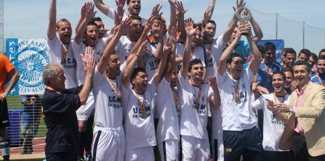 La UCAM gana el Campeonato de España Universitario de Fútbol