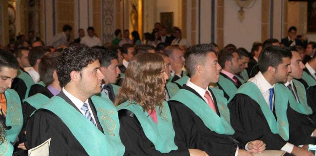 La UCAM gradúa a la XI promoción de Licenciados en CAFD