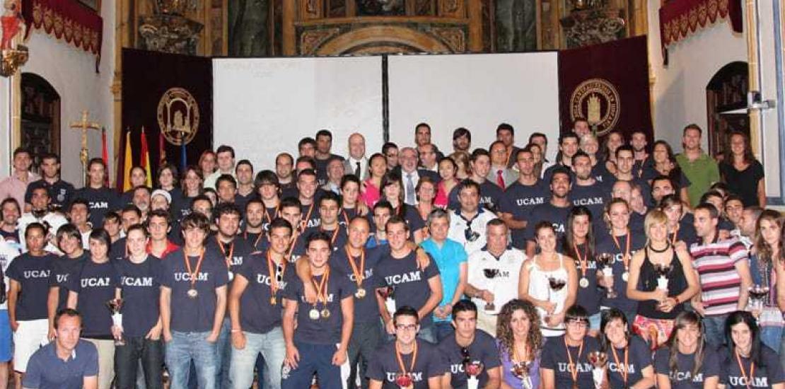 La UCAM homenajea a sus mejores deportistas