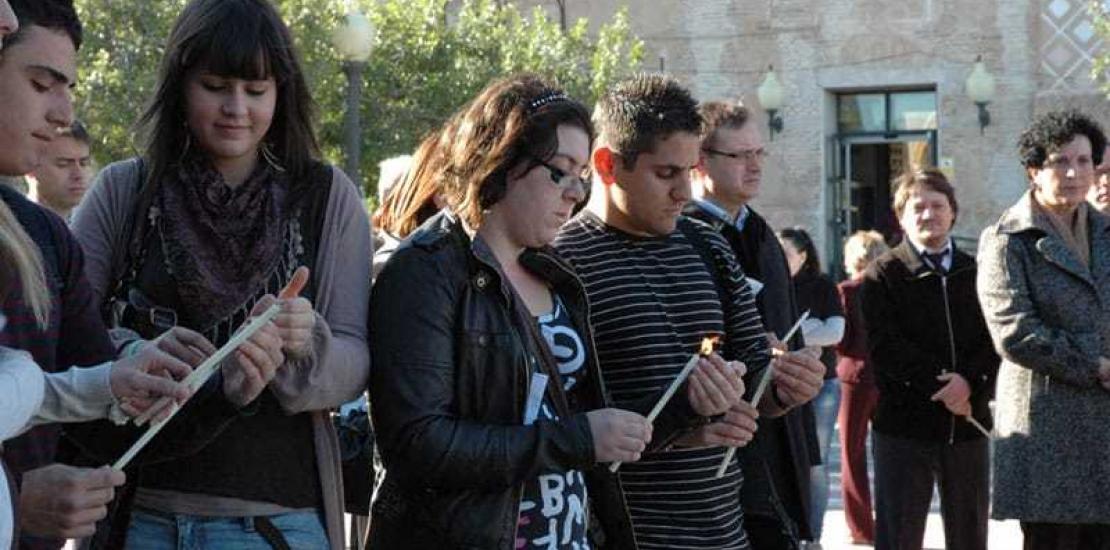 La UCAM recuerda a las víctimas del terremoto de Haití