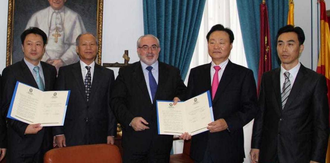 La UCAM se hermana con la Universidad de Youngdong (Corea del Sur) y con la World Yongmoodo Federation