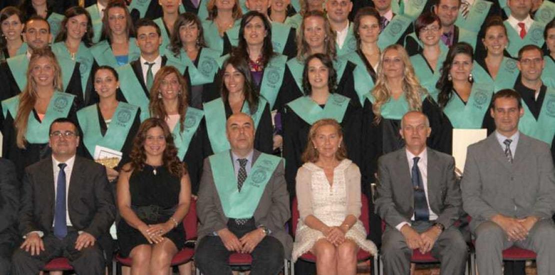 Los nuevos Fisioterapeutas y Terapeutas Ocupacionales de la UCAM reciben sus Becas y Diplomas acreditativos