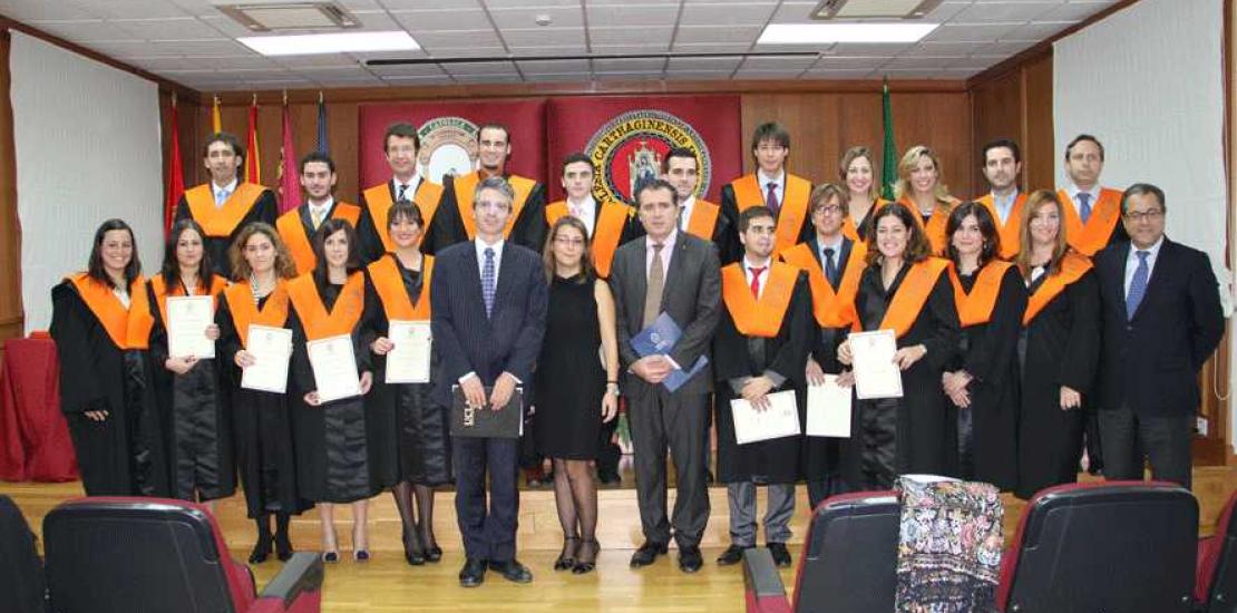 Los nuevos MBA de la UCAM reciben sus Becas y Diplomas