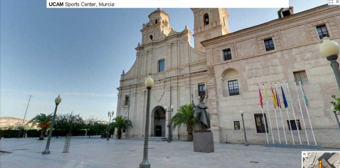 El Campus de la UCAM, al detalle en Google Maps