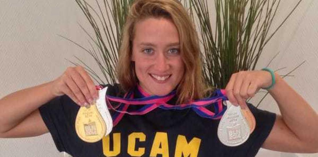 La UCAM brilla en el deporte internacional