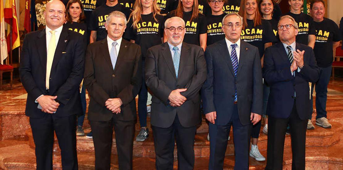 La UCAM celebra una temporada histórica con el punto de mira en Río 16