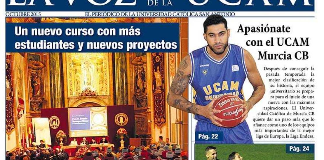 Ya disponible La Voz de la UCAM del mes de octubre