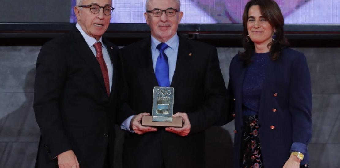 José Luis Mendoza, premio del COE a los ‘Valores olímpicos’