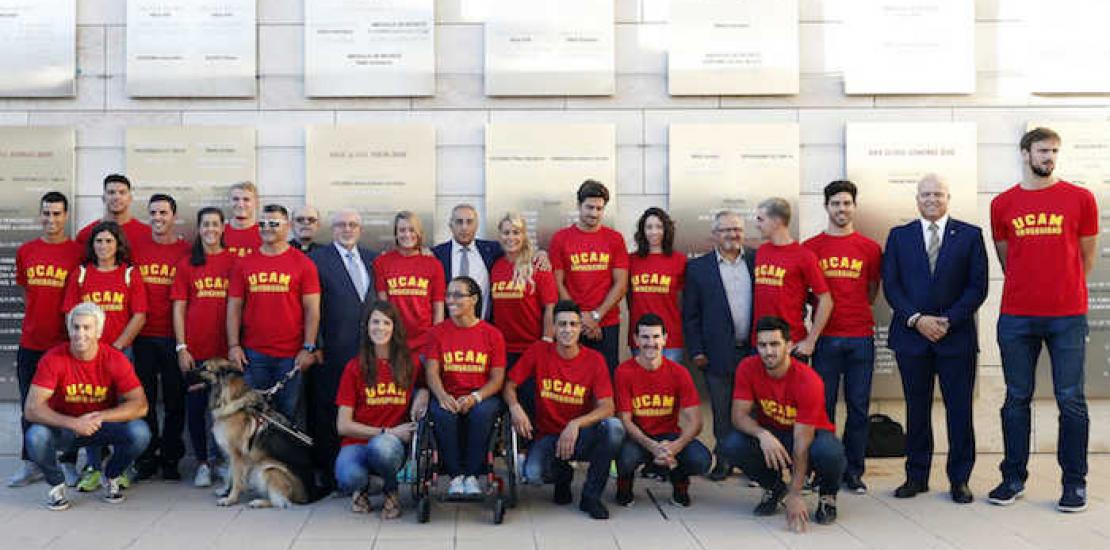 La familia del proyecto UCAM-COE celebra los éxitos de Río 16 y afronta un nuevo curso académico