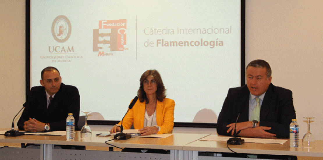 La UCAM y la Fundación Cante de las Minas ofrecerán cursos de formación durante el festival de este verano