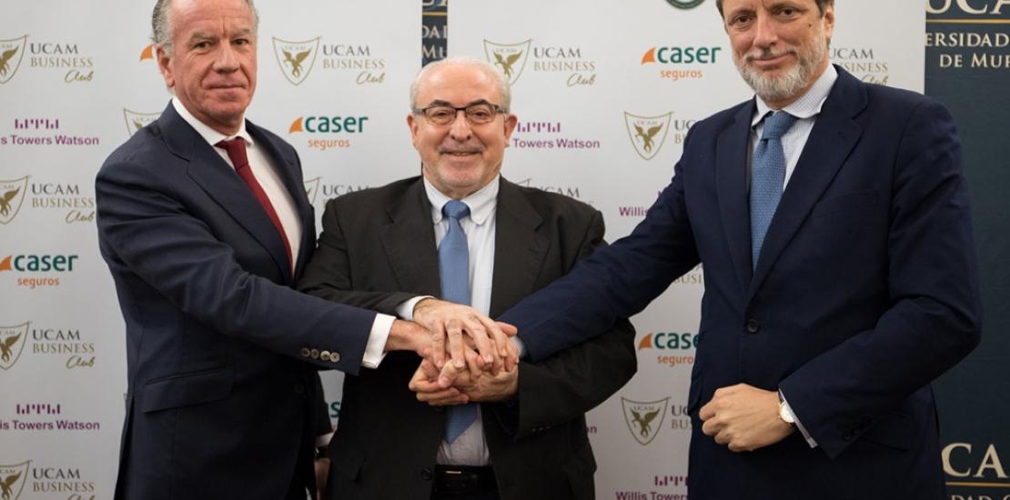 Willis Towers Watson y Caser Seguros sellan su compromiso con los equipos deportivos de la UCAM