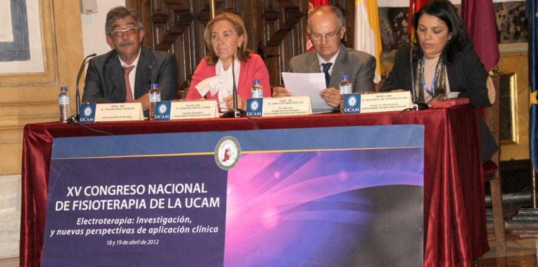 Prestigiosos expertos abordan en la UCAM las aplicaciones clínicas de la Electroterapia
